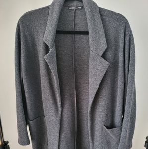 Zara Knit Lightweight Coat